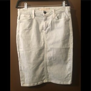 Joe’s Jeans light blue denim pencil skirt size 25